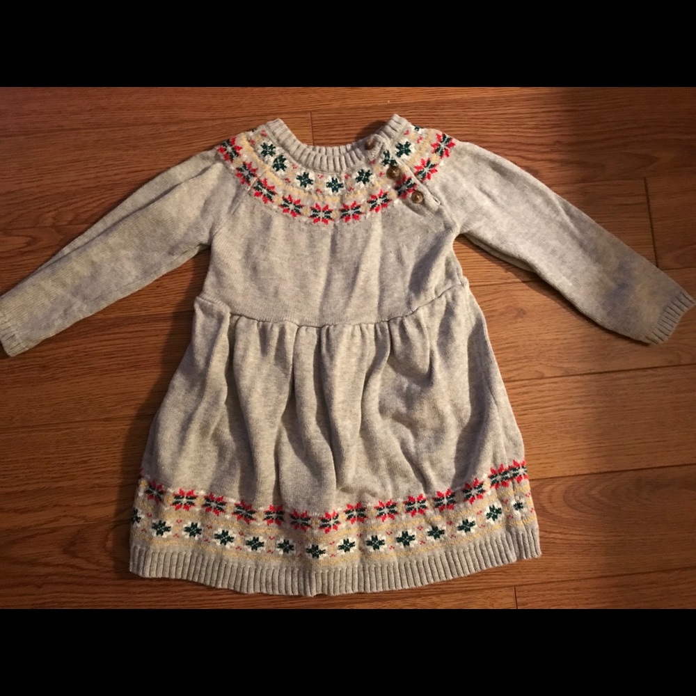 Carter’s Gray Dress (size 12 months)